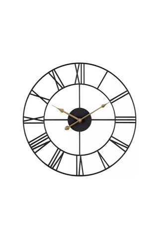 Rubın Duvar Saati, Sessiz, Ç-45.5 Cm 243714924 Siyah