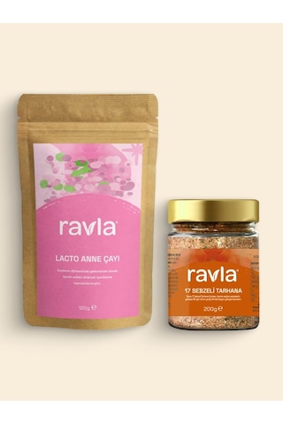 2'li Ürün - Ravla Lacto Anne Çayı - 120g / Ravla 17 Sebzeli Tarhana - 200g