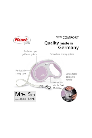 New Comfort M Beden Pembe 5mt Şerit Tasma