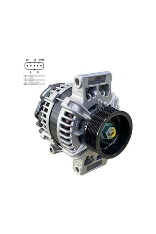 Seg 24v Alternatör Dinamo 150 A 5 Fiş Soketli W-l-15-s-dfm Mercedes Atego/actros/arocs/axor