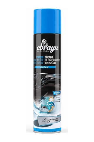 Universal Araç İçi Torpido Ve Tüm Araç İçi Plastikler İçin Parlatıcı Sprey - Parfümlü Okyanus 300 Ml