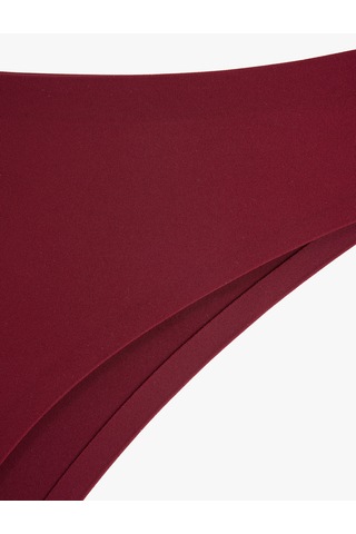 Koton Rahat Kalıp Basic Brazilian Külot Bordo 6wlk30093mk Bordo