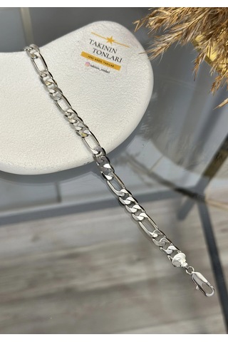 Gümüş Marka Model Xp Bileklik 21 Cm Gümüş