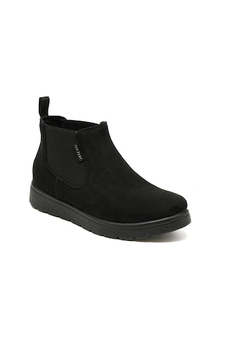 Bot Kadın 45 U33 Vx Fly Flot Cloth Woman Ankle Boot Black Siyah