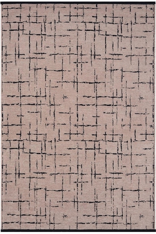 Çam Halı Bodrum Bdrr 119 Bej Özel Latex Kaymaz Tabanlı Kilim