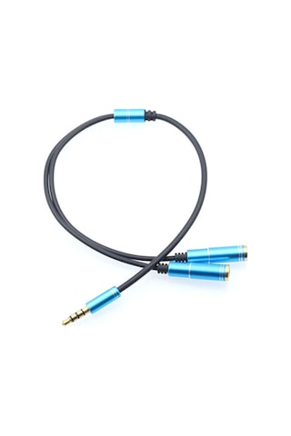 3.5mm Aux Splitter Kablo Mikrofonlu Kaiyi