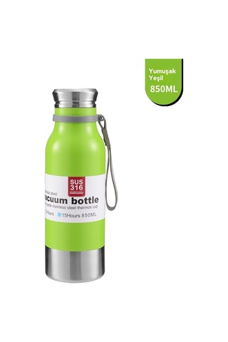 12 Paslanmaz Çelik Termos Bardak Yeşil