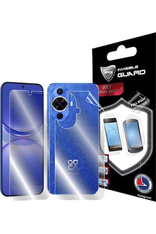 Huawei Nova 12s Ipg Hydrogel İnce Tpu Tam Kaplama Ekran Ve Arka Koruma