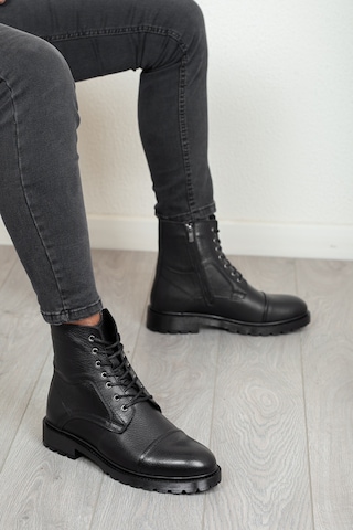 Daxtors D402 Hakiki Deri Soğuk Geçirmez Kışlık Erkek Bot Kauçuk Taban 22kdaat10000005-53 001