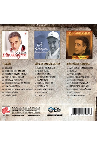 Edip Akbayram - Arşiv 1 (CD)
