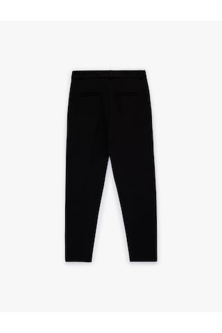 Koton Yüksek Bel Slim Fit Cigarette Pantolon Siyah 6sak40111uw Siyah