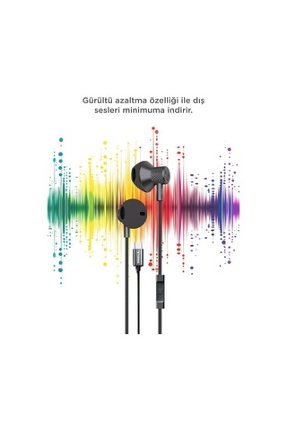 Torima TC05 Type-C Girişli Kablolu Kulak İçi Kulaklık