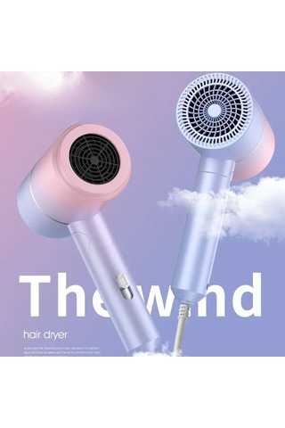 Ev Için Taşıma Çantası Sıcak Hava Anyon Saç Bakımı Ile Katlanır Saç Makinesi 800w White