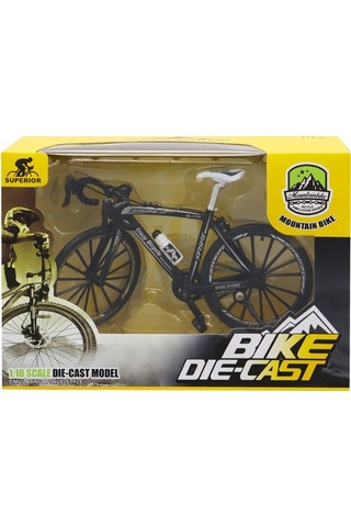 1:10 Die Cast 4a Siyah Dağ Bisikleti