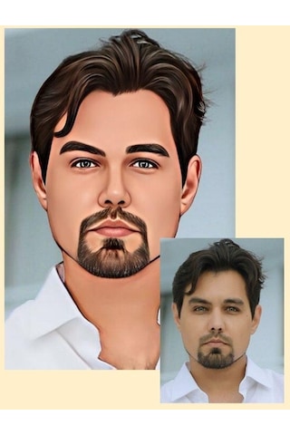 Kişiye Özel Yağlıboya Tasarım Mdf Tablo