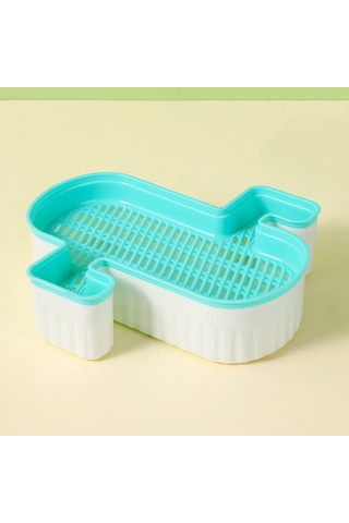 Hidroponik Kedi Çim Büyüyen Kit - Buğday Çartı Ve Evcil Hayran Aksesuarları İçin Plastik Ekici Orange