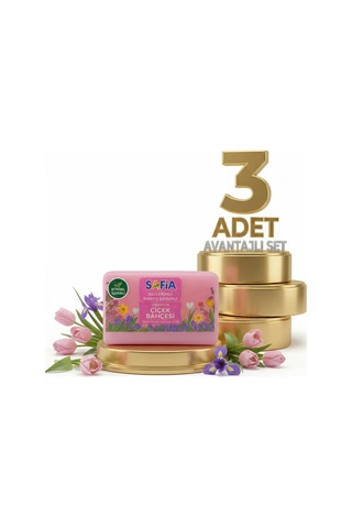 Safia Gliserinli Çiçek Bahcesi Banyo Sabunu 3x150 Gr Gliserin
