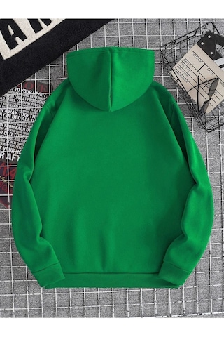 Altamira Unisex Heykel Baskılı Oversize Kapşonlu Sweatshirt 001