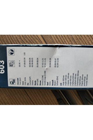 Silecek Takımı Bosch 3397118301 Silecek Takımı