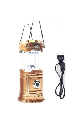 Bloomnest Led Kamp Güneş Lambası, Su Geçirmez Kamp Feneri, Acil Durum Lambası, Yürüyüş & Balıkçılık, 100m Menzil, Ip67, Mavi/siyah/altın Asorti Çok Renkli