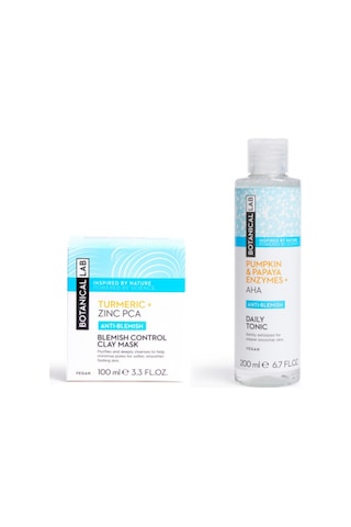 Botanical Lab Balkabağı ve Papaya Aha Tonik 200 ML + Zerdeçal Leke Kontrolü Kil Maskesi 100 ML