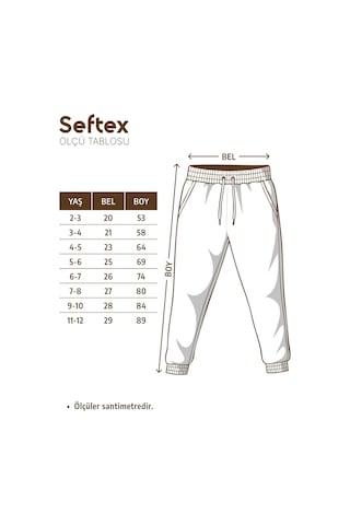 Heyadventure Kız Çocuk Cepsiz Jogger Eşofman Altı Paçası Lastikli Pudra Pudra