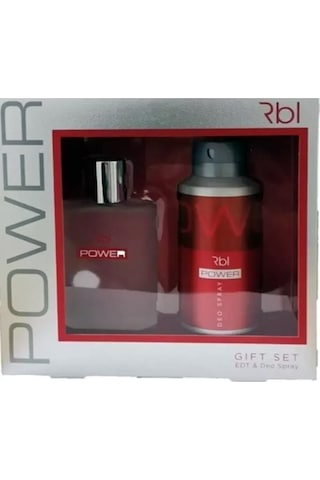Rebul Power Erkek Parfüm EDT 50 ML + Power Erkek Sprey Deodorant 150 ML