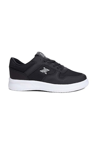 Luttoon 4027-25 Deri Anorak Anatomik Erkek Sneaker Siyah Beyaz 45-48 Siyah