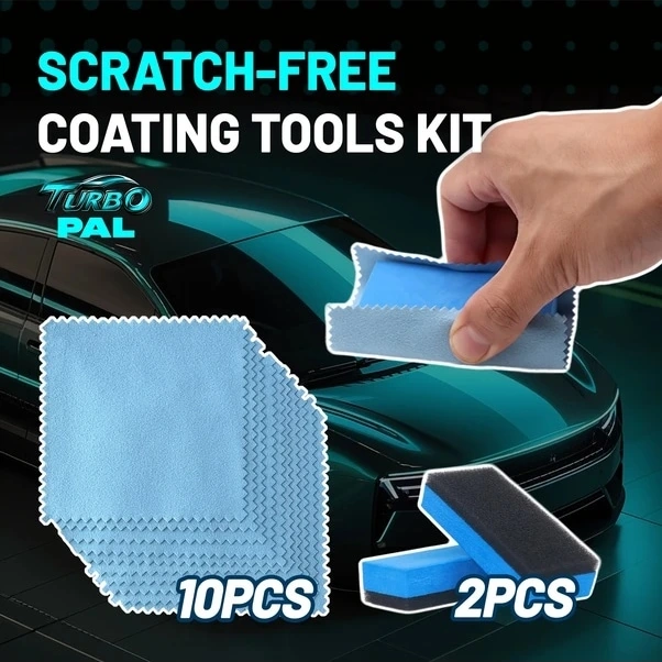 Trendooze Turcoshop11 Turbopal 12 Parça Bez Kılıf Uygulama Seti 10 Mikro Süper İnce Köpük Aparat