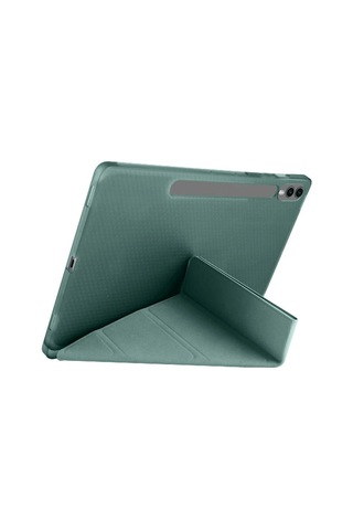 Galaxy X510 Tab S9 Fe 11 Kılıf Kalemlikli Mars Tablet Kılıfı - Koyu Yeşil Diğer