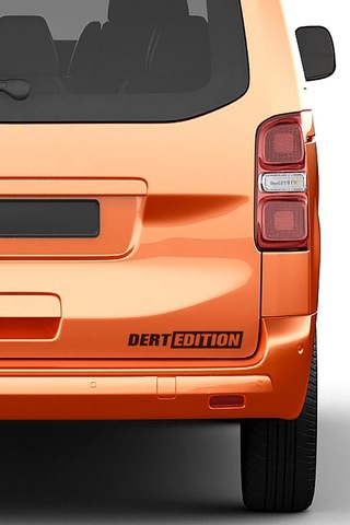 Dert Edıtıon Araç Sticker 21x29 Cm, Oto Sticker, Araba Sticker