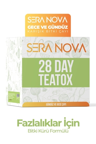 Seranova Detox Çayı 28 Gündüz Çayı 14 Gece Çayı