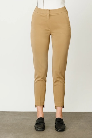 Ekol Dar Paça Lastikli Bel Camel Kadın Pantolon 23202001 001