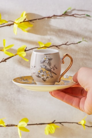 Karaca  Efteni 6 Kişilik Kahve Fincan Takımı 90 ml