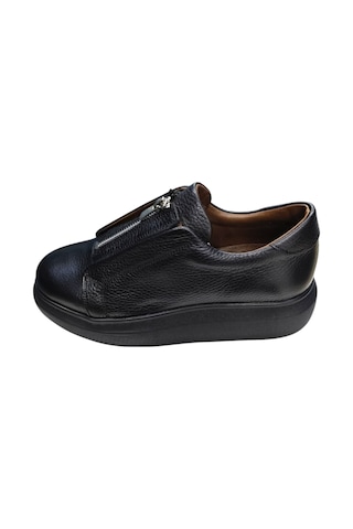 King Paolo King Shoes Yüksek Taban Küçük Numara Erkek Ayakkabısı Siyah