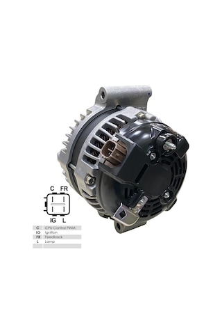 Denso 12v Alternatör Dinamo 105 A C-ıg-fr-l 4 Fiş Honda Accord Vıı/cıvıc Vııı/cr-v Iı
