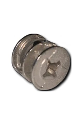 Mobilya Minifix Gövde 13,3 Çinko Mobilya Bağlantı Elemanı 15x13 Mm 10 Adet