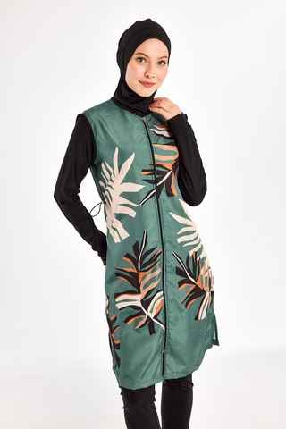 Tam Kapalı Tesettür Mayo 1305 Siyah05 Siyah05