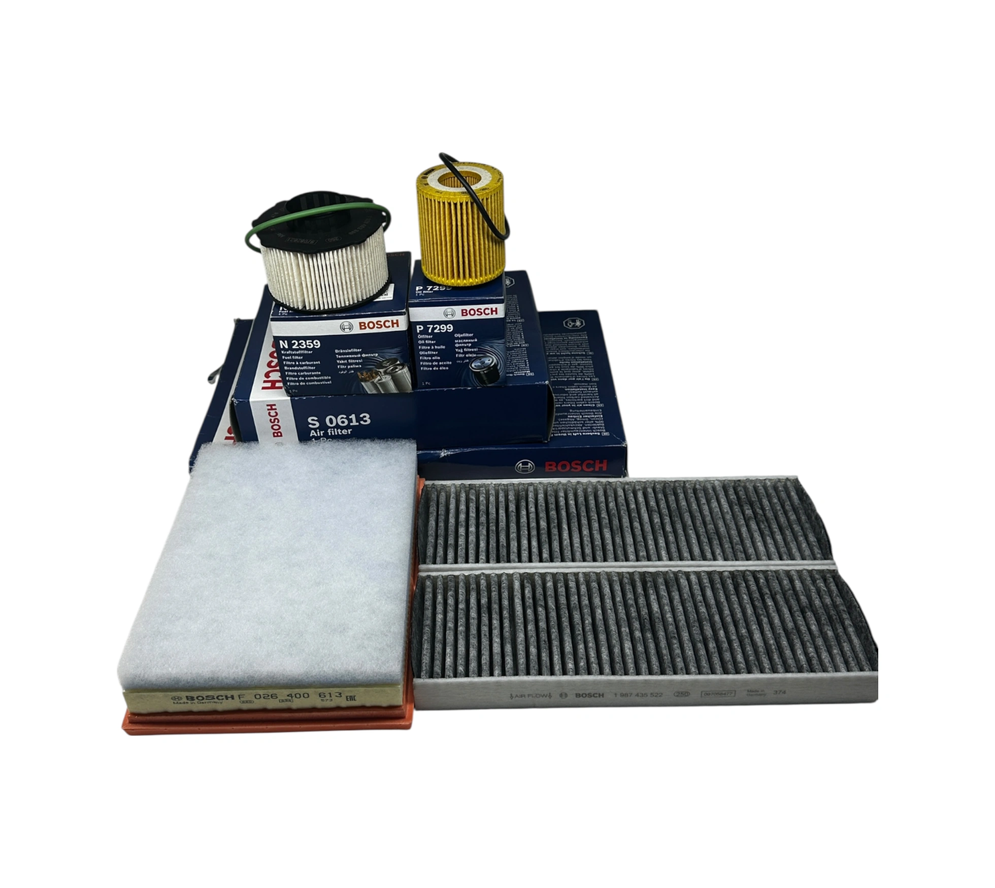 Opel Combo E 1.5 Dizel Bakım Filtre Seti Bosch Marka