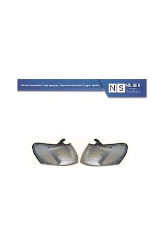 Toyota Corolla Uyumlu Ae101 Sinyal Sag-Sol Takim (Beyaz) 1993-1997 535184086