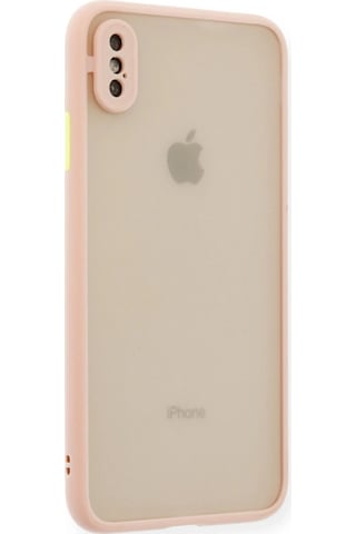Cosmotex Newface Apple, Uyumlu iPhone X Kılıf Montreal Silikon Kapak - Pembe