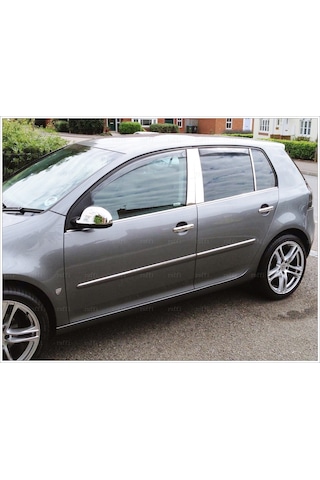 Vw Golf 5 Hb Krom Kapı Direk Seti 6 Prç P.Çelik 2003-2009 Arası