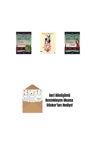 Kader Yumurtaları + Üstat İle Margarita + Moliere Efendi + Okuma Sticker'ları