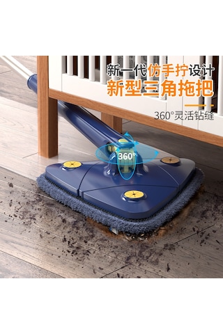 Geeksen Kolay Kullanımlı Döner Temizlik Paspası - Üstün Kaliteli Malzeme İle Yüksek Dayanıklılık - 3 Bezli Pratik Ev Temizliği Çözümü Diğer