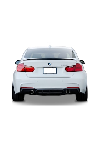 Bmw F30 Bagaj Üstü Spoiler Pianoblack Boyalı M-Performance