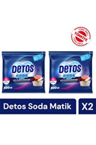 Sıladan Sodamatik Kireç Önleyici 500 Gr Tüller - Beyazlar - Renkliler - 2 Adet