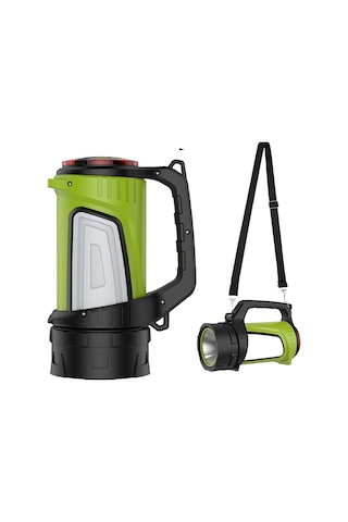 Powermaster Şarjlı Uzun Menzilli Kamp Ve Ev Tipi Işıldak Fener El Feneri 10 Modlu 8800 Mah