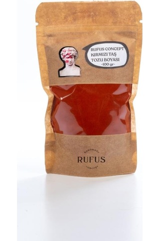 Rufus Concept Kırmızı Taş Tozu Boyası 100 Gr