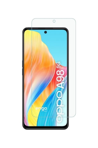 Oppo A98 Ekran Koruyucu Nano Esnek Flexible Şeffaf
