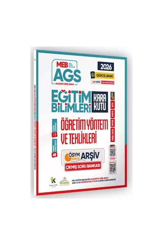 2026 Meb AGS Eğitim Bilimlerinin Kara Kutusu Çıkmış Soru Bankası 6lı Modül Set Konu Özetli Çözümlü
